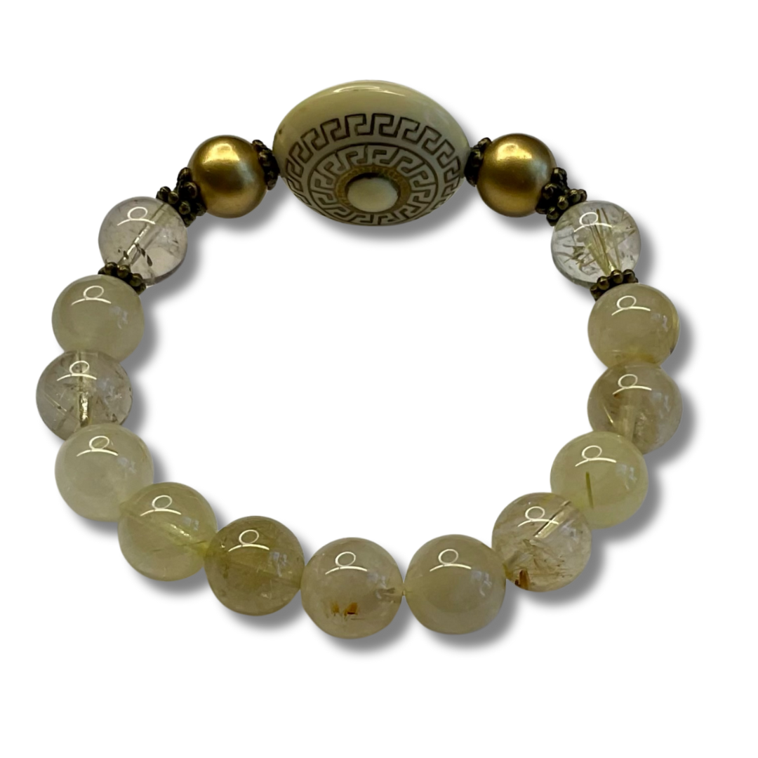 Golden Rutilated Quartz