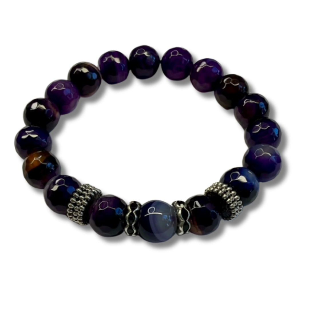 Dark Purple Agate