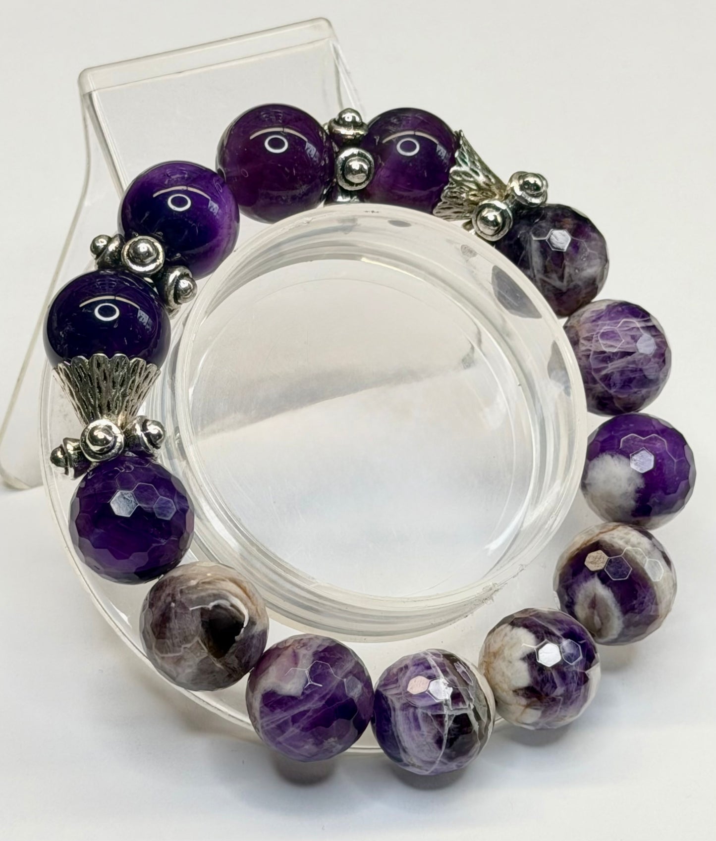 Amethyst and Chevron Amethyst