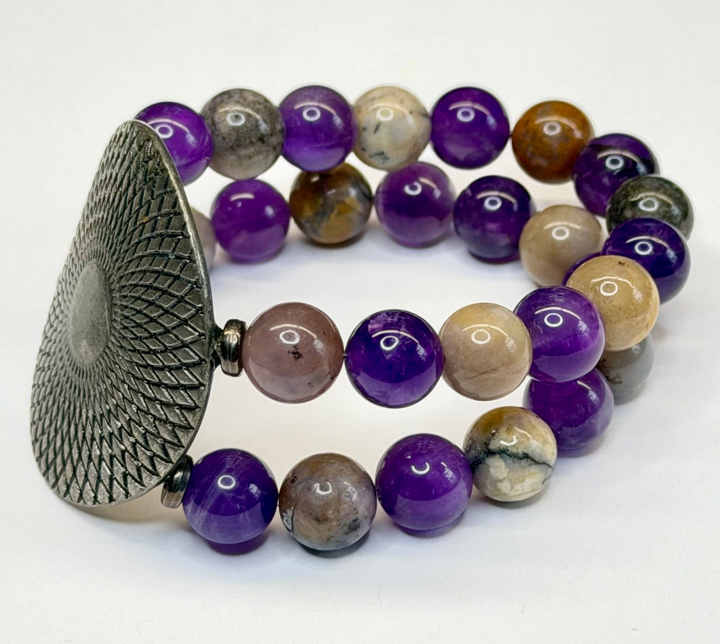 Amethyst Sage Dual Strand