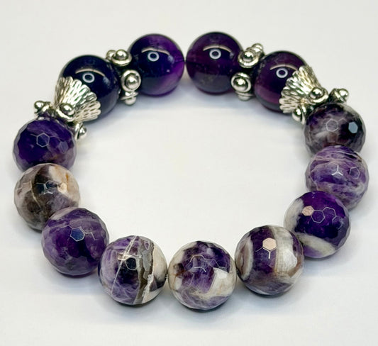 Amethyst and Chevron Amethyst