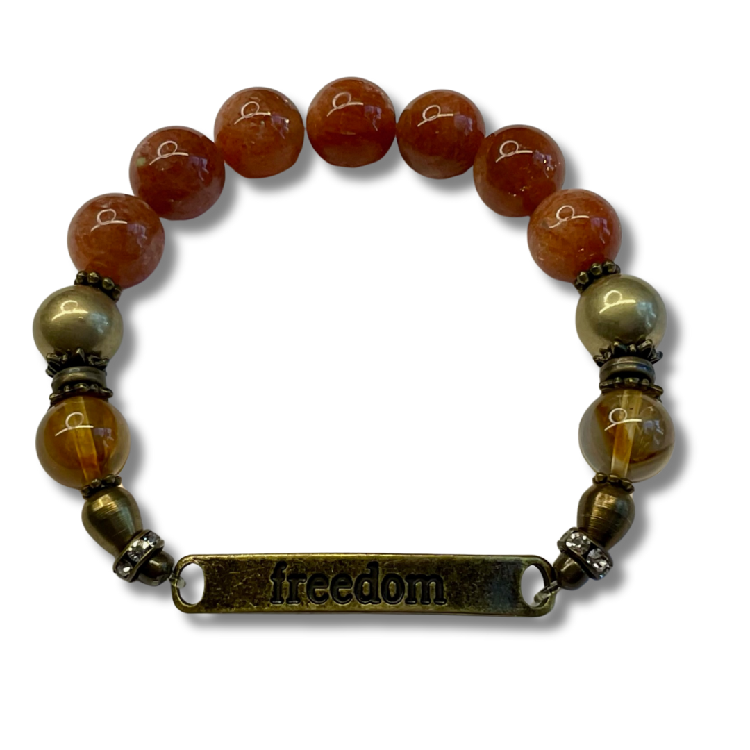 Sunstone with Citrine “Freedom”
