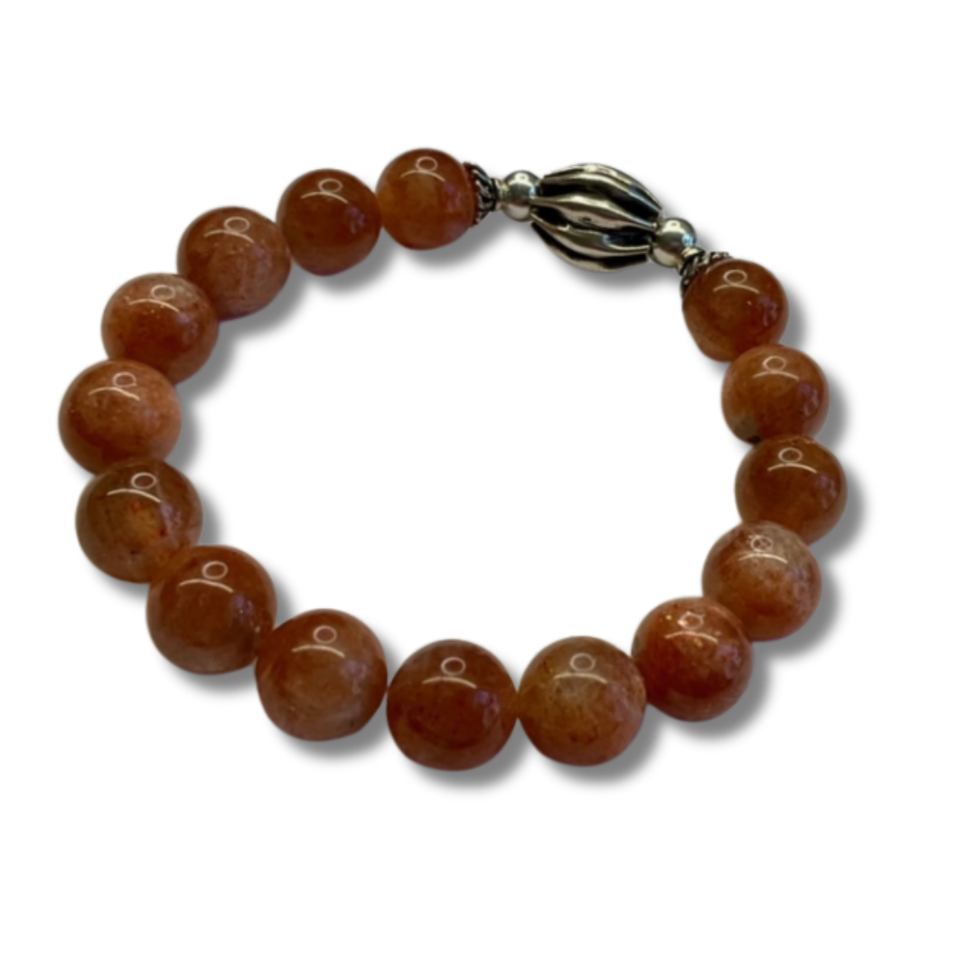 Sunstone with Sterling Silver