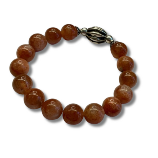 Sunstone with Sterling Silver